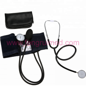 Aneroid Sphygmomanometer With Stethoscope